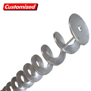Quality Flexible Shaftless Spiral Screw Conveyor Customized Screw Auger Feeder for sale