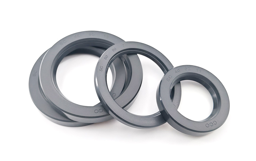 High Temperature Resistant FKM SC Type Oil Seal Single Lip For Hydraulic