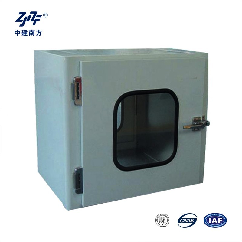 Cleanroom Interlock Laboratory Pass Box , Air Shower Stainless Steel Pass Boxes