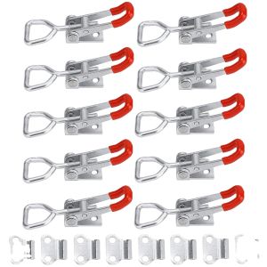 China L Shaped Adjustable Spring Draw Toggle Latch Toggle Clamp Latch on sale