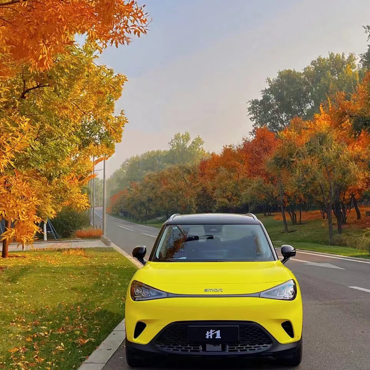 2023/2024 GEELY Mini SUV Electric Cars with 66 Kwh Battery Capacity and Left Steering in Green/Blue/Yellow/White Colors