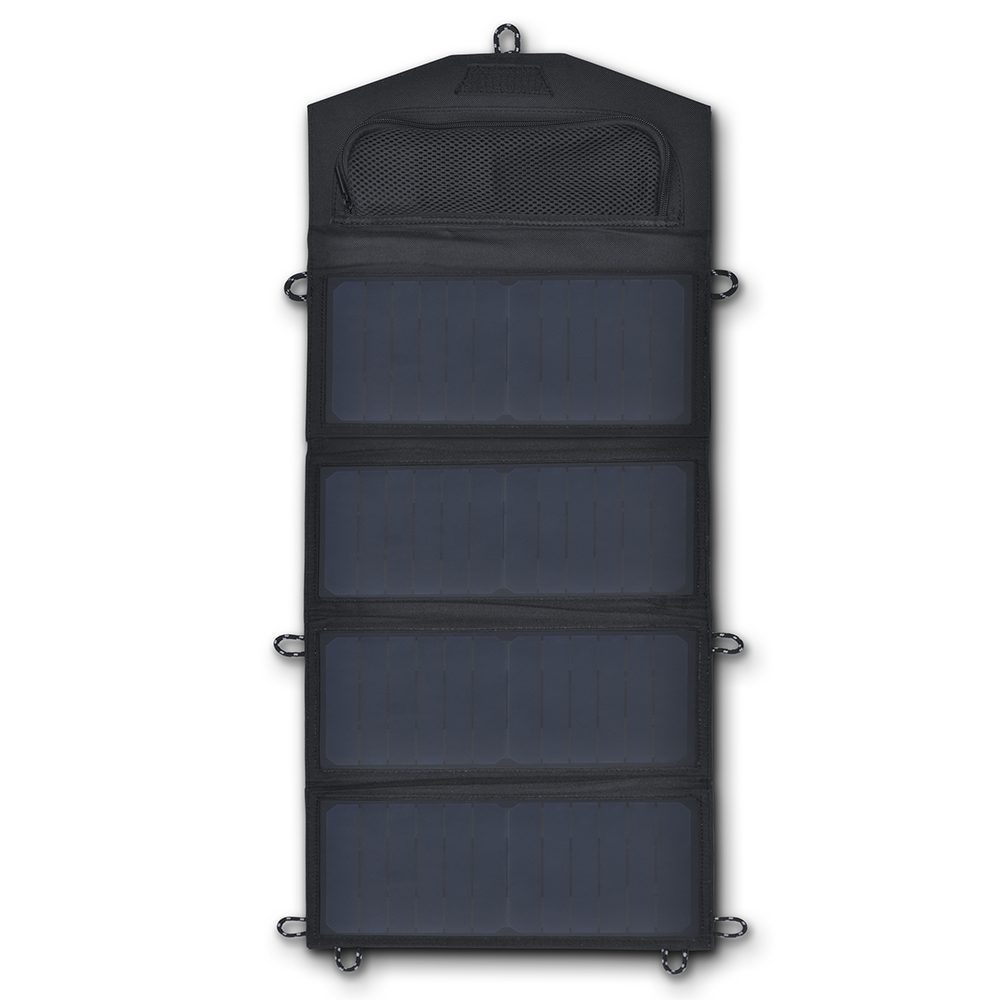 Mini Compact Backpacking Solar Power Hiking Solar Charger 25w 28w 5v