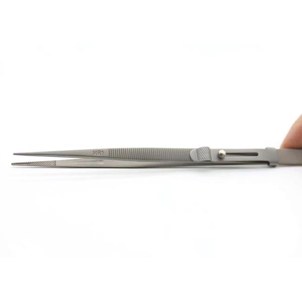 Stainless Steel Jewelry Gemstone Tweezers With Elastic