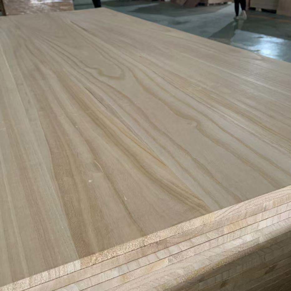 FSC Certified Paulownia Wood Kitchen Friendly Contemporary Natural Color