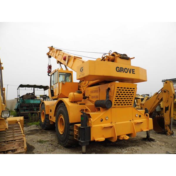 Quality USED GROVE RT750 50t ROUGH TERRAIN CRANE FOR SALE for sale