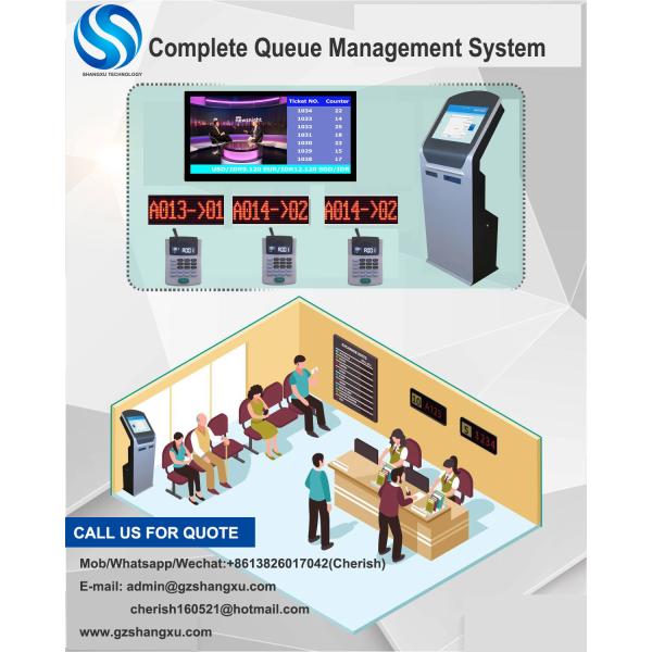 Electronic Queue Management System for Banks/Hospitals/Clinics/Consulates/University