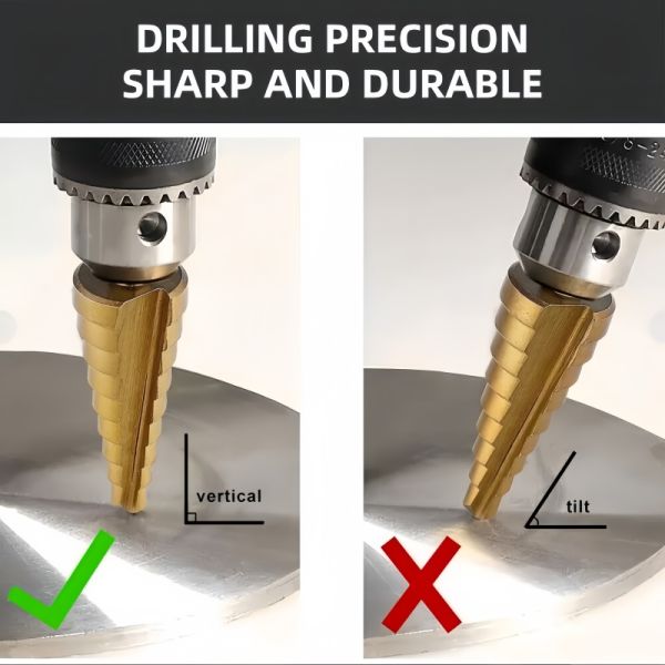HSS Spiral Drill Bit TiN Coated 3 Flat Shank For Plastic