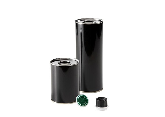 DADI Olive Oil Can Edible Oil Cans Round Tin Canister 250ml Cooking Oil Tins PMS Color