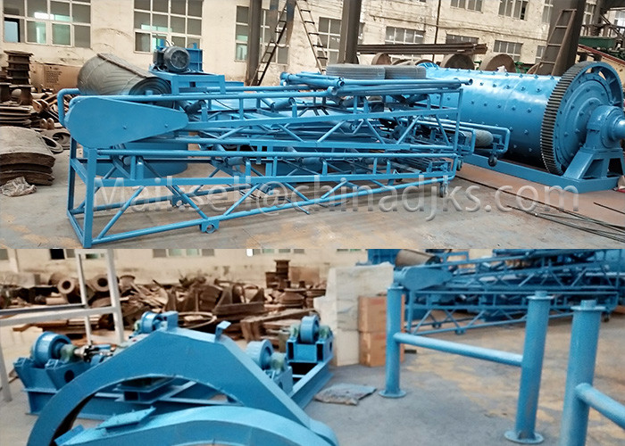 Temporary Portable Belt Conveyor Overburden Removal For Mining