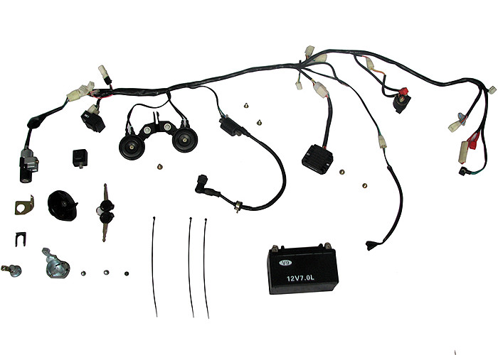 Quality Stable Performance Motorcycle Spare Parts Cable Horn All Locks Battery For CS ONE Model for sale