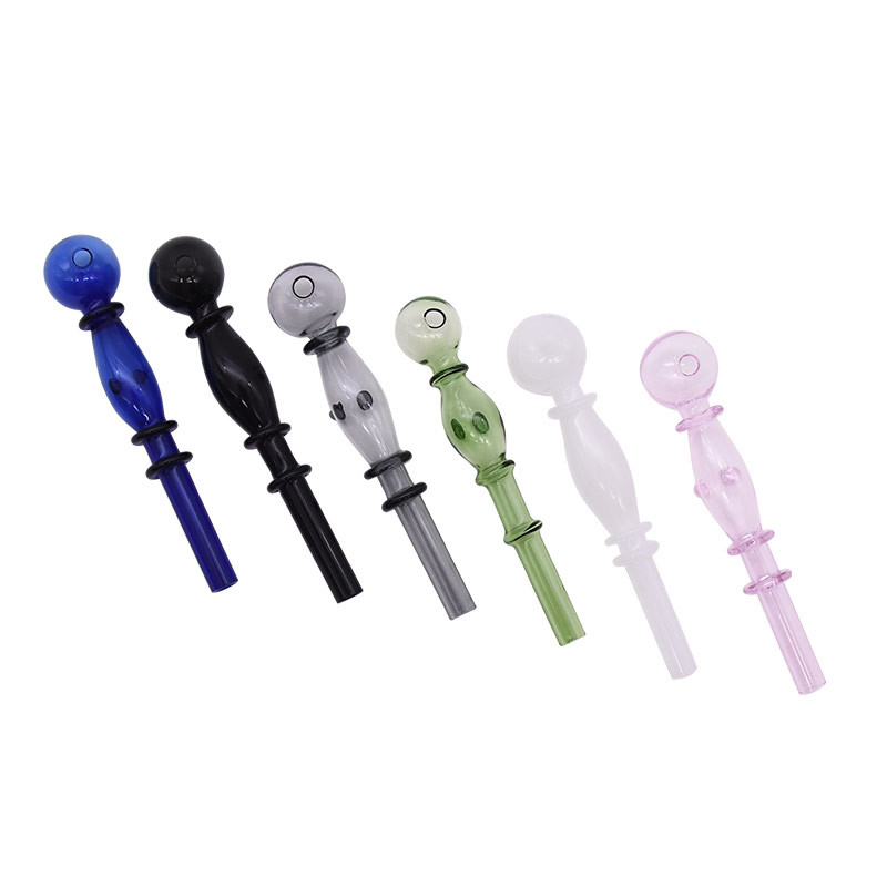 Borosilicate Alien Shaped Colored Glass Hookah Pipe