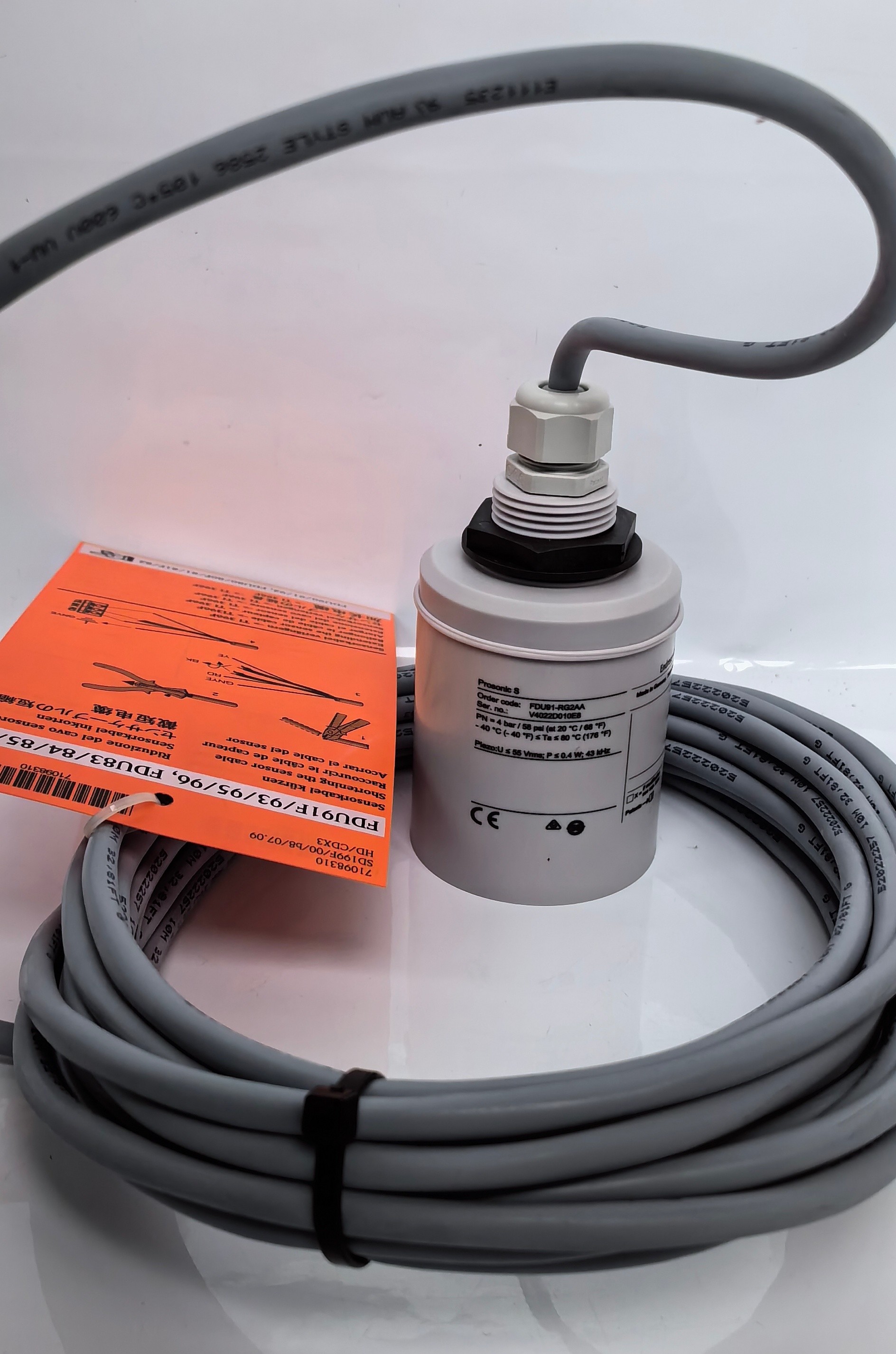 Quality Endress Hauser Prosonic FDU91 Ultrasonic Level Sensor ATEX Certified for sale