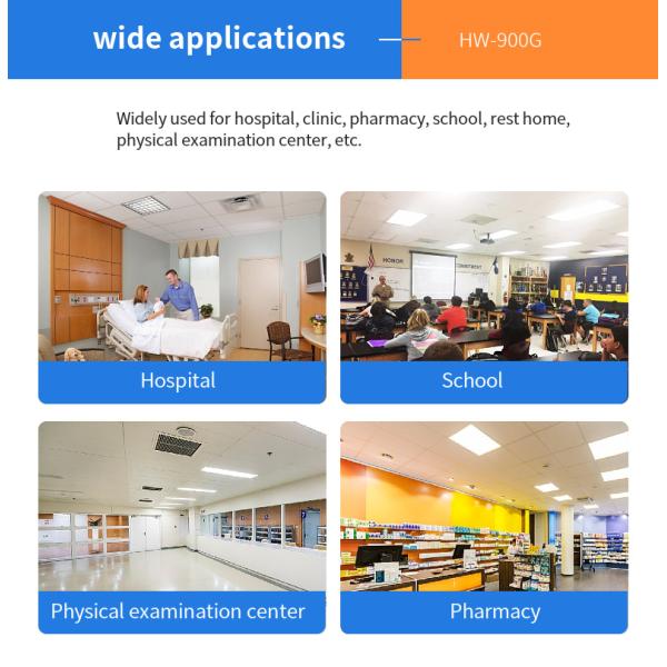 Steel 19 inch Android Medical Body Checking Machine with Advanced Multi Parameters