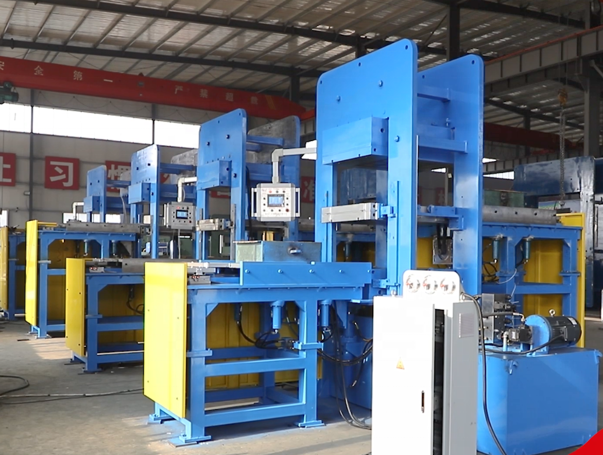 Automatic Frame Hydraulic Rubber Gasket Vulcanizing Press Machine with CE
