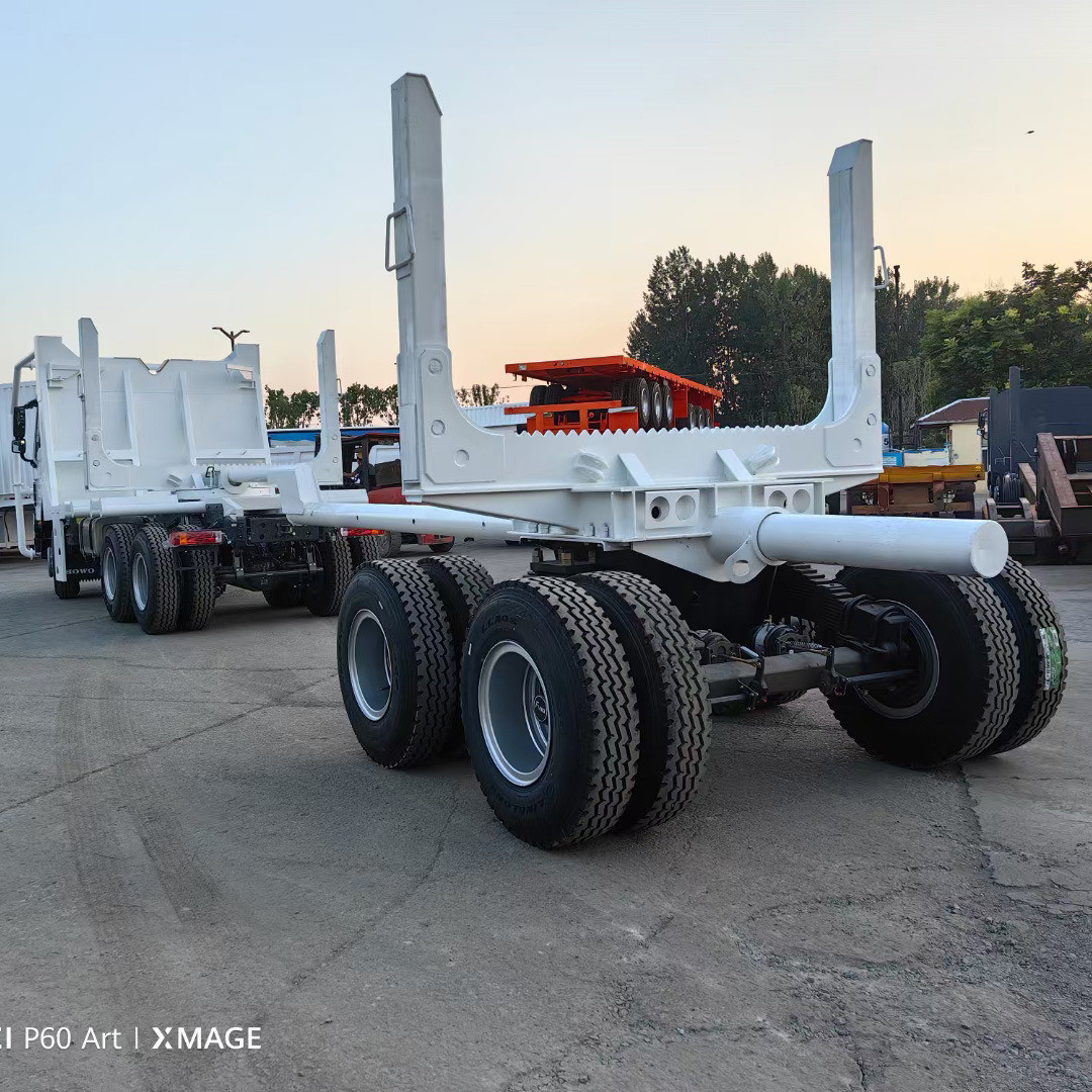 AND9401TJZ 3 Axles Intermodal Container Chassis Skeleton Trailer with Customizat