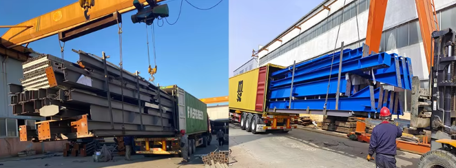 Custom Size Steel Agricultural Buildings Grain Storage Building Complex