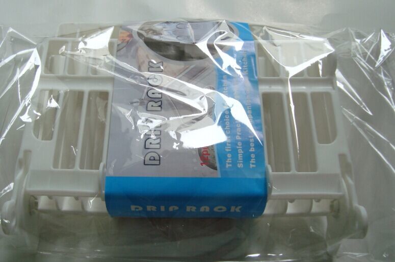 Foldable Dish Household Storage Racks Plastic Storage Plate Rack SGS
