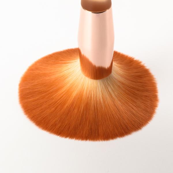 Gold Plating Plastic Handle 13pcs High End Makeup Brush Set No Cruelty