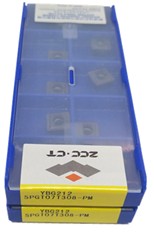 Professional U Drill Inserts SPGT050204-PM YBG212 Sample Order Acceptable
