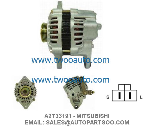 A2T70772 A4T57472 - MITSUBISHI Alternator 24V 40A Alternadores