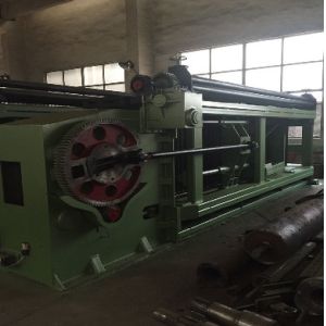 CNC 4300mm Width Reverse Twist Gabion Hexagonal Wire Netting Machine