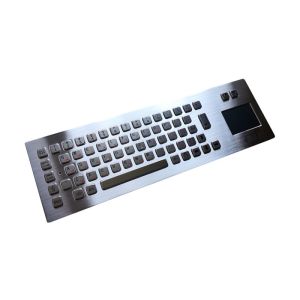 China 20mA IP65 SS304 Embedded Solution Rugged Keyboard With Caps Lock on sale