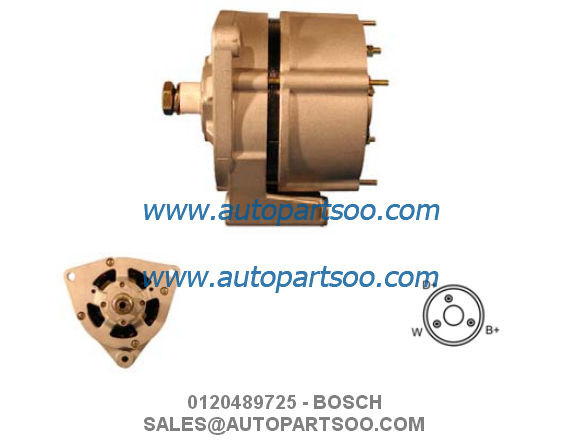Quality 0120489725 0120489726 - BOSCH Alternator 12V 55A Alternador for sale