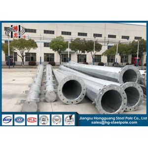 Buy cheap Hot Dip Galvanized Electric Post Electrical Power Pole As Transmission Pole from wholesalers