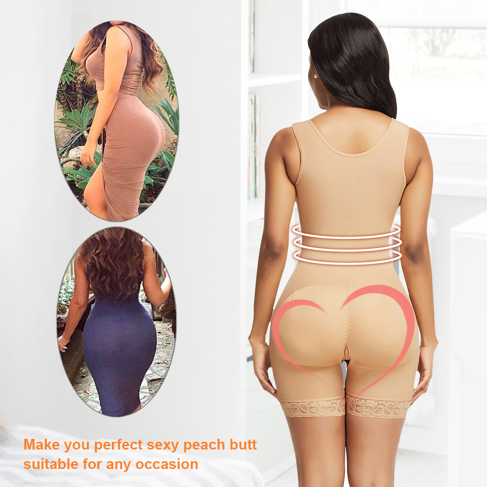 HEXIN Full Body Shaper 5XL BBL Stage 2 3 Postpartum Post Surgery Spandex Nylon Waist Trainer Corset Shapewear