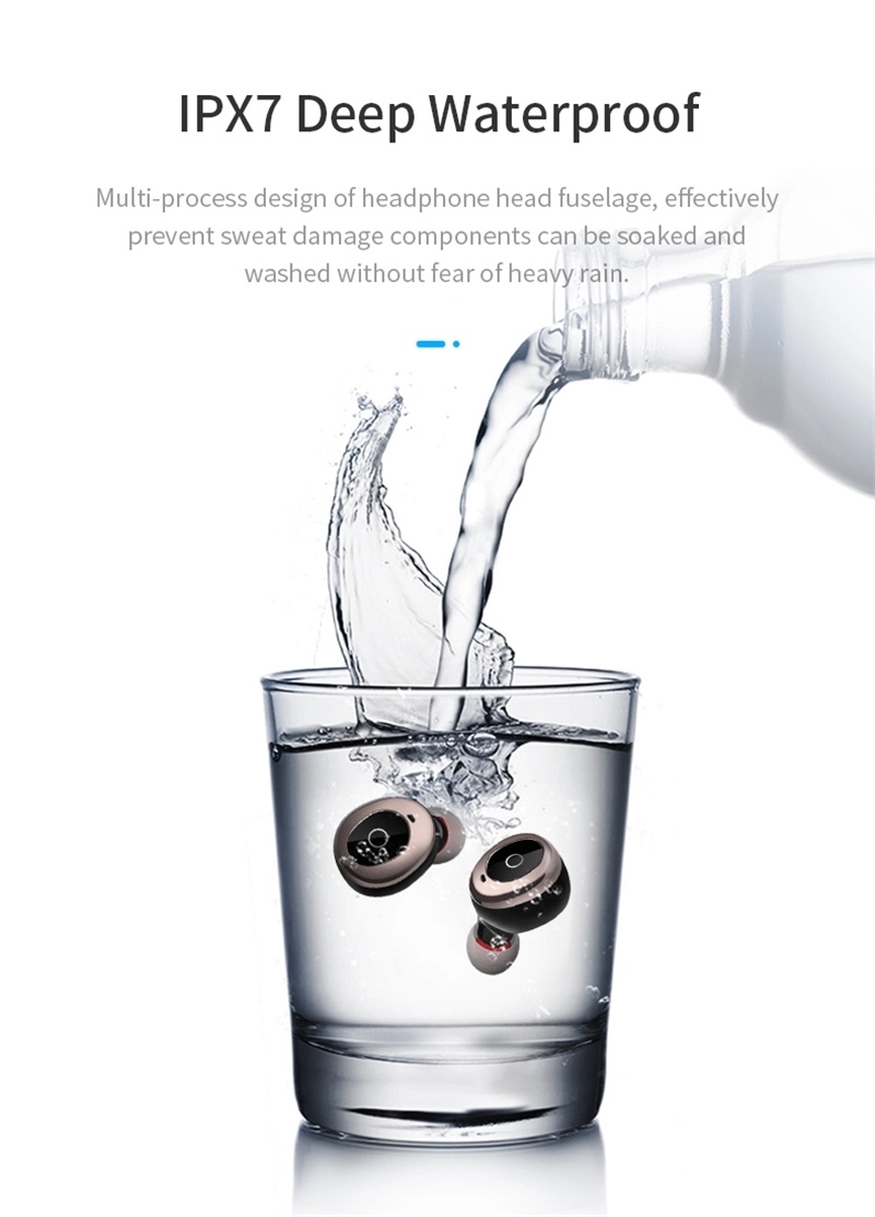 Hot Sale Waterproof True Wireless Stereo Bluetooth Earbuds Earphone