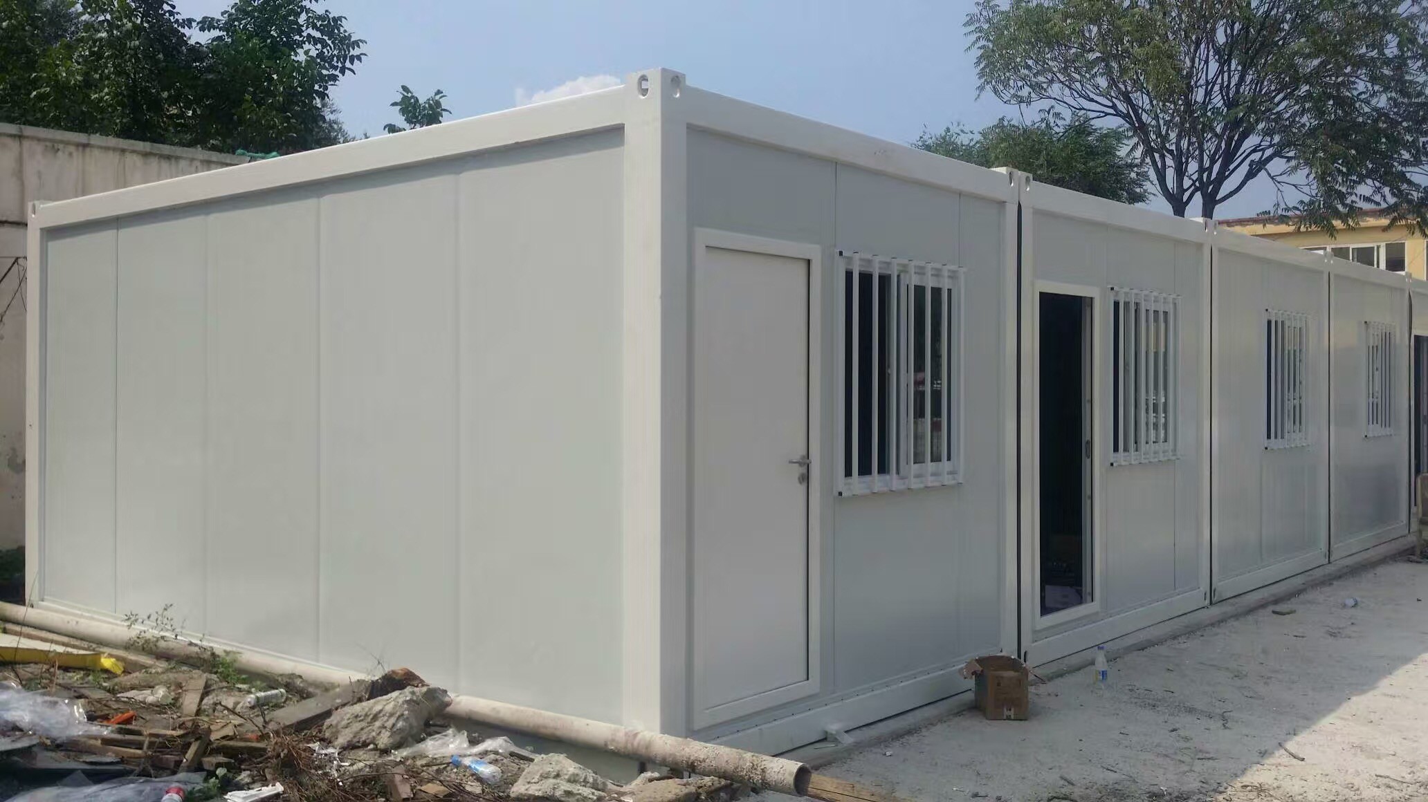 Custom Steel Structure Modular Construction Site Container Q235 Q355
