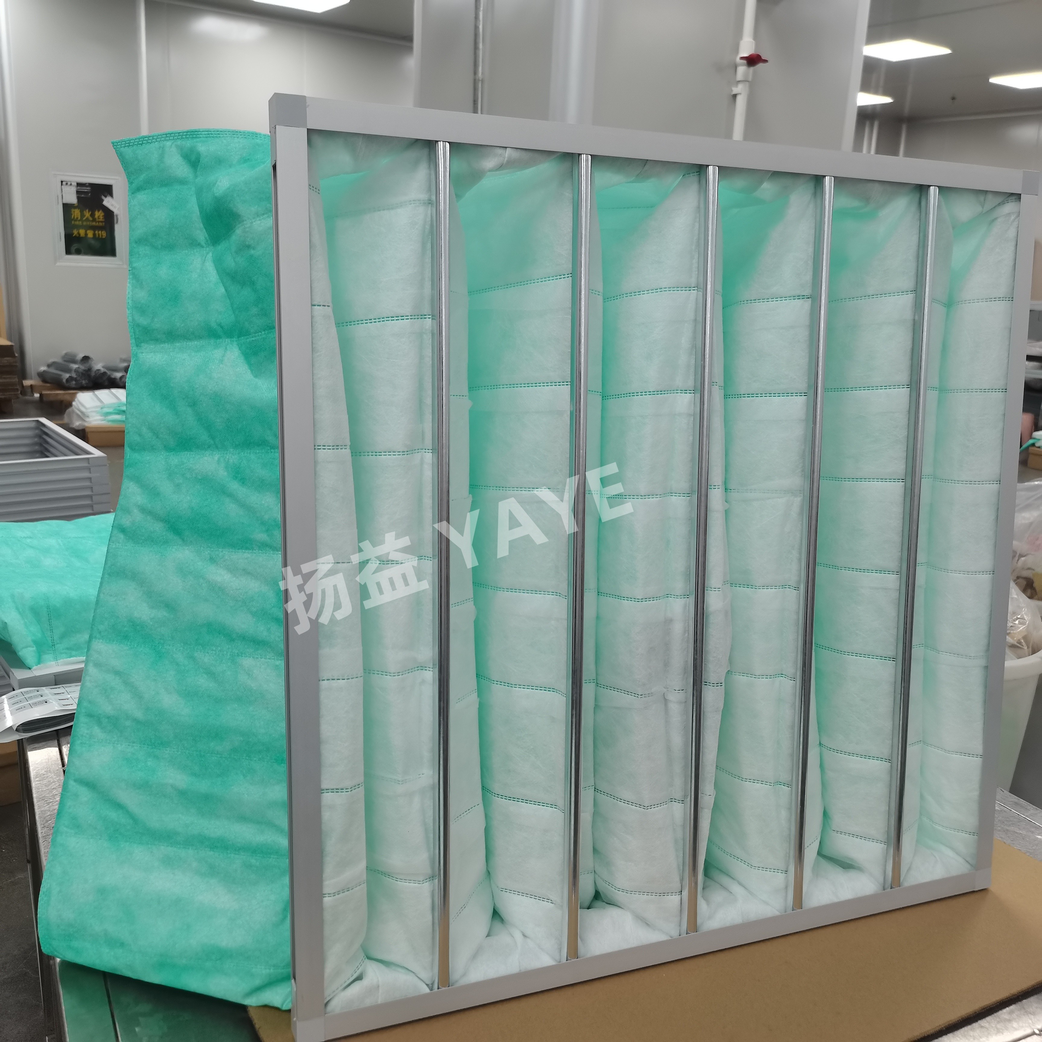 Quality 0.4um F6 Bag Filter Fiberglass Bag Filter Medium Efficiency for sale