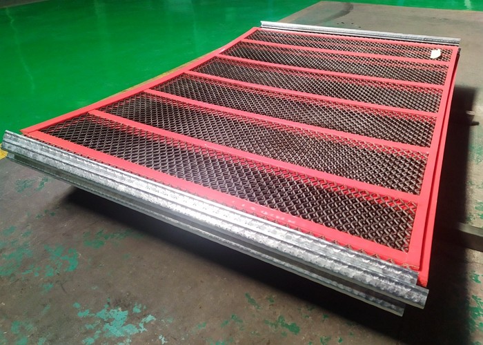 Buy cheap PU Polyurethane Vibrating Screen Wire Mesh Self - Cleaning ISO Certificate from wholesalers