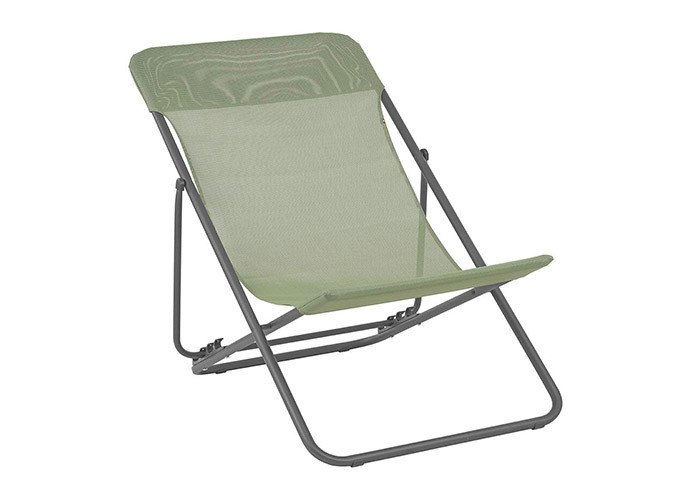 Multicolor Swing Camping Foldable Chair Three Position Patio Folding Sling Chair