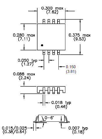 TGM-xxxNS 6 Pin, 2KVrms DC/DC Converter Isolation Modules Suitable For Max 253 And Max 845