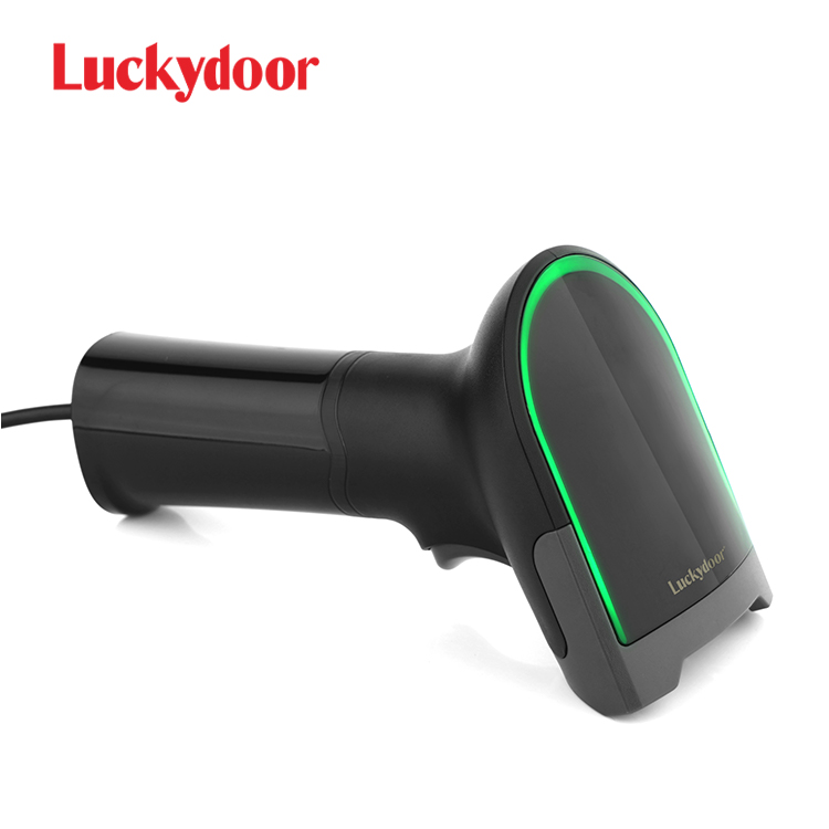 High Performance 1D 2D Hands Free Scan Qr Bar Code Reader Desktop Presentation Barcode Scanner