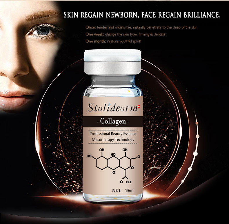Private Label Anti Wrinkles Face Whitening Moisturizing Essence 10ml Organic Collagen Serum