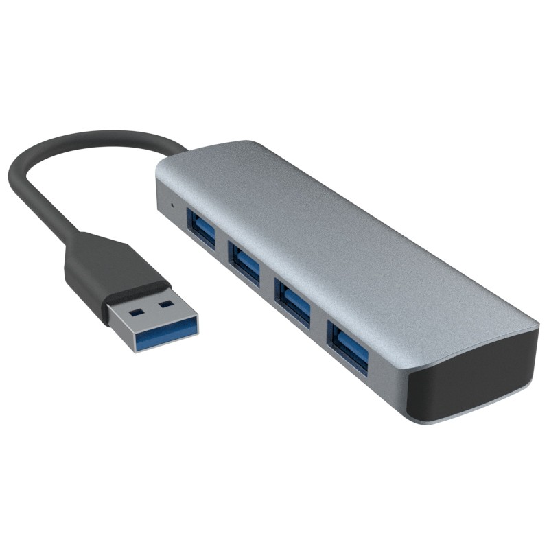 All In One USB A Hub Multiple USB 3.0 Hub Effortless Data Transfer 5Gbps Power Support Mac