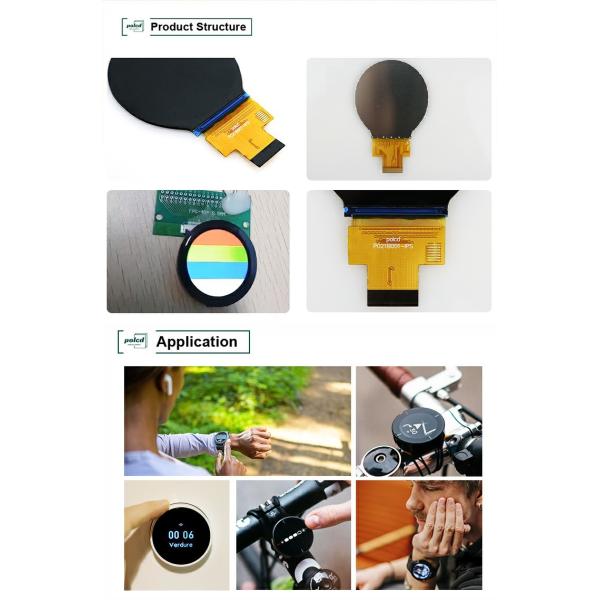 Polcd 2.1 Inch 480x480 IPS round TFT Color Display LCD Module with MIPI Interface for LCM and Panel