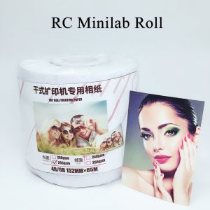 Quality 240g 260g Digital Resin Coated Glossy Photo Paper Roll for sale