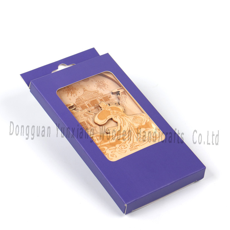 Urban Creative Wooden Mobile Phone Holder City Tourism Surrounding Gifts Ornaments Souvenirs