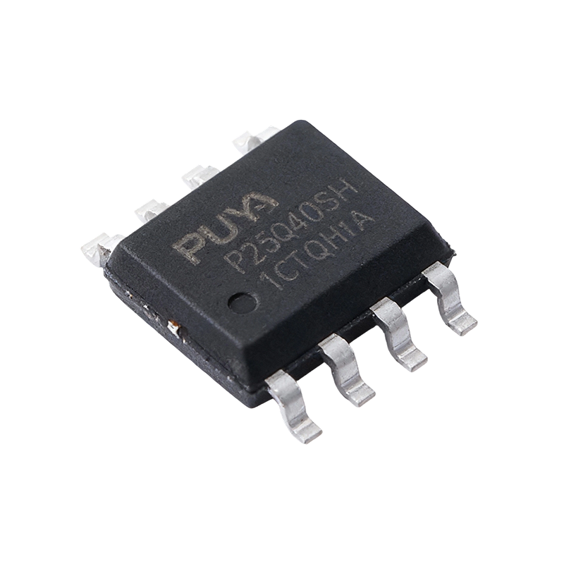 P25Q40SH-SSH-IT 128M x 8 SPI NOR Flash Memory Chip with 2.7~3.6V Full Voltage Range and 70ns Access Time
