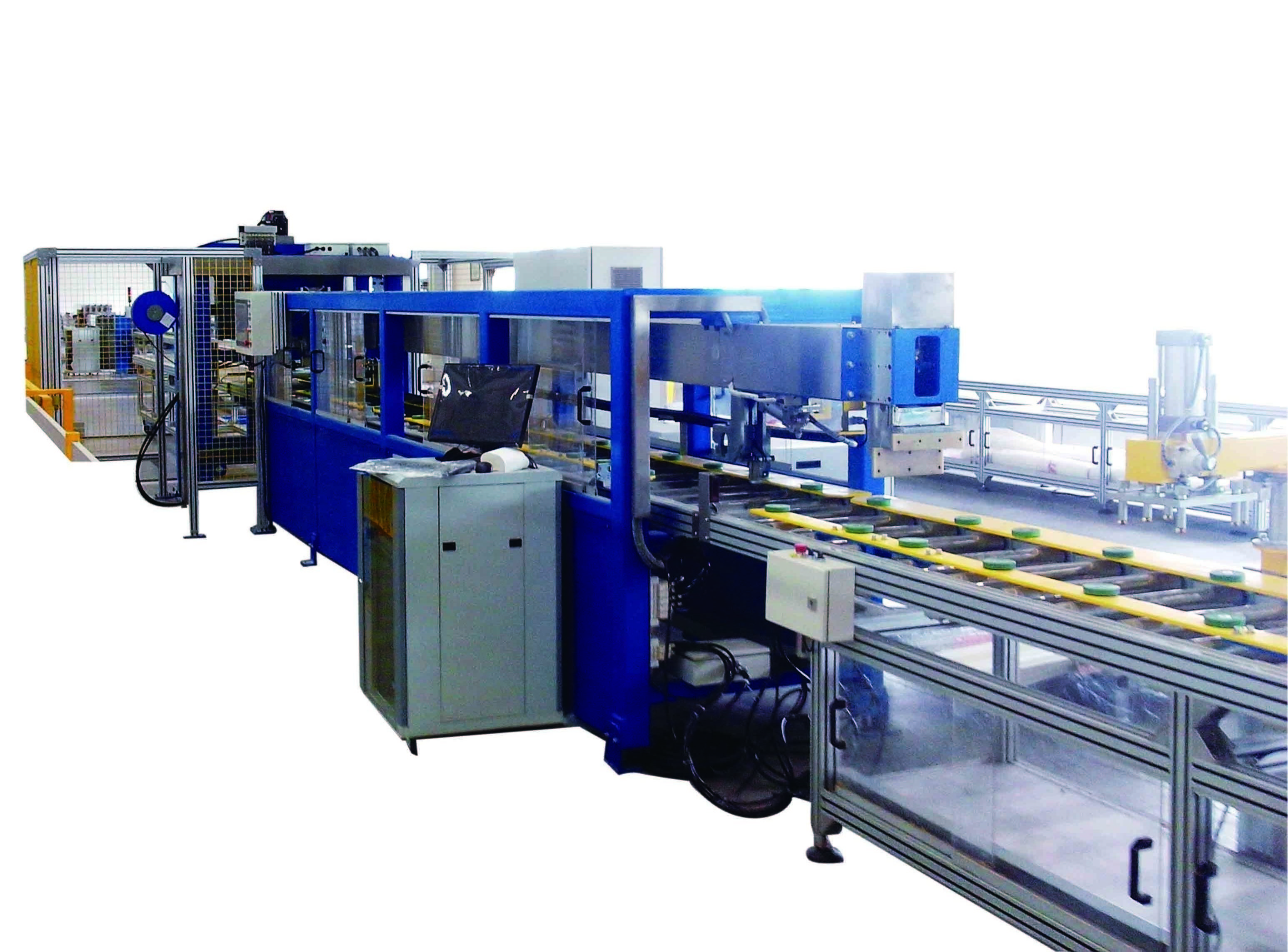 Quality Unmanned Operation Rivet / Bolt Fixed Busbar Assembly Line for sale