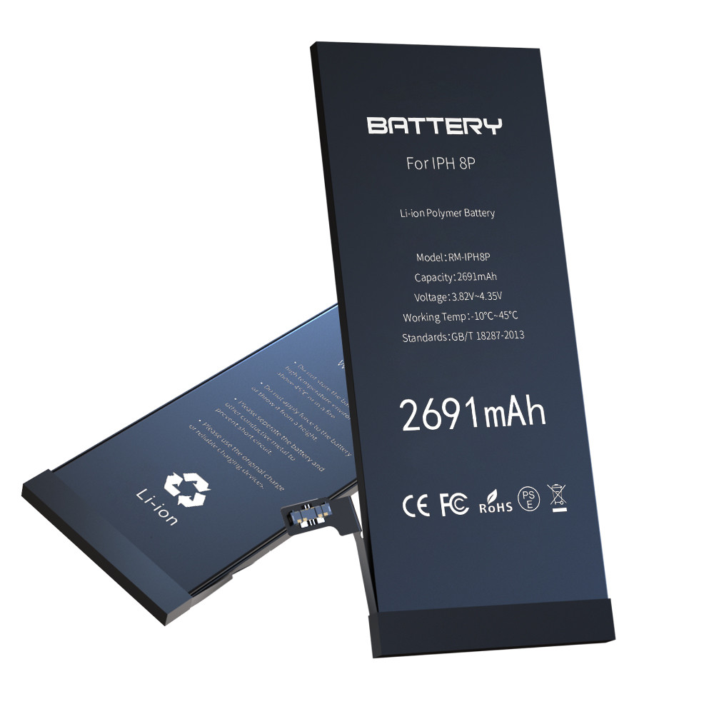 Long Lasting Certification Replacement for iphone 8 Plus Battery for iphone 8 plus Battery 2675 mah