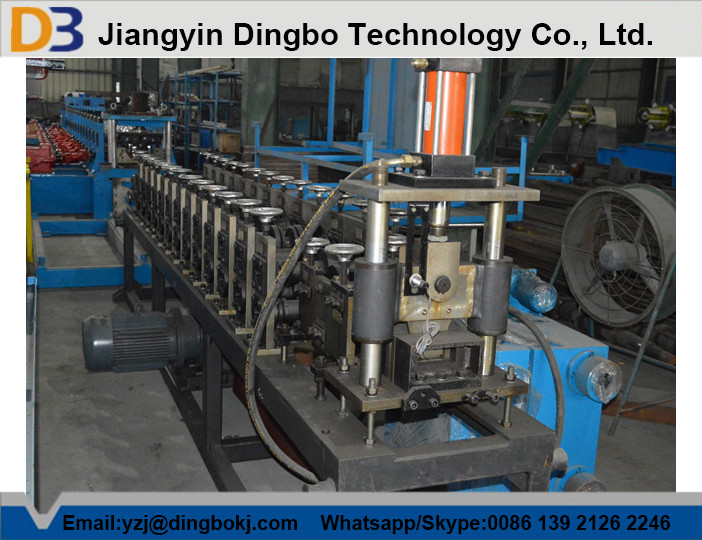 Full Automatic Steel Shutter Door Roll Forming Machine Side Guide Rail Making