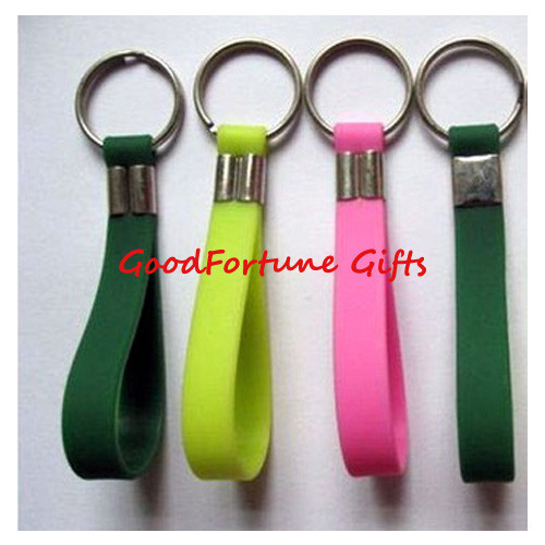 Quality Lightweight Custom Silicone Keychains Comfortable And Convenience for sale