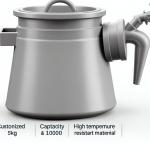 High Temperature Resistance Silicon Carbide Graphite Crucible with Pouring
