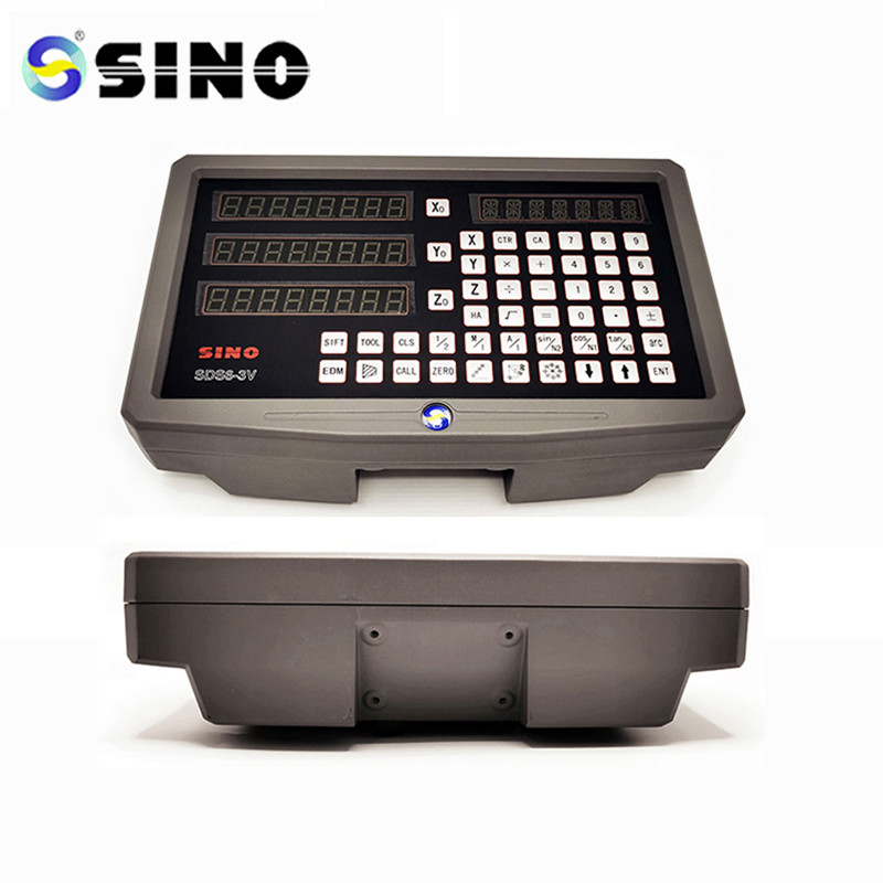 Square Wave 3 Axis Digital Readout SDS6-3V DRO Measuring Glass Linear Scale For EDM