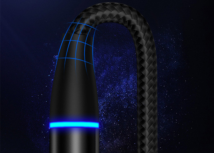 USB C 1000mm 5V 3A Magnetic 3 In 1 Charging Cable