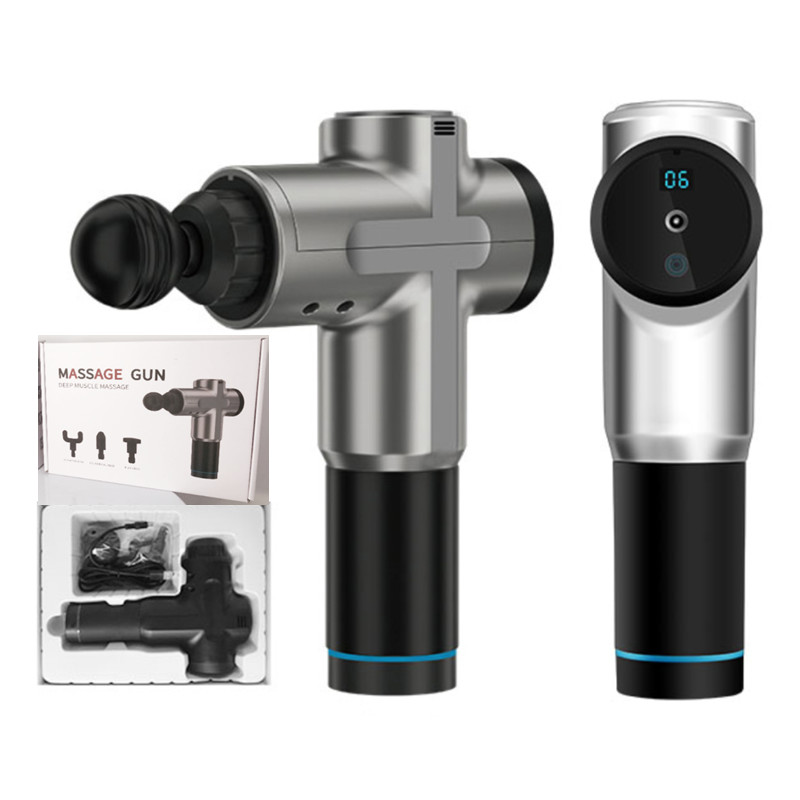 Quality Rechargeable Multi Function Fascia Massage Gun For Muscle Relaxation for sale